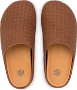 The Sak Bolinas Leather Woven Clog