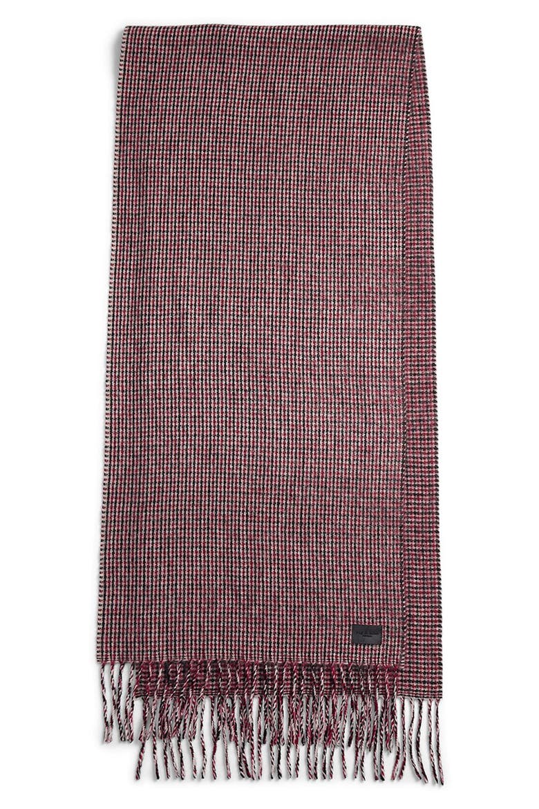 Ari Wool and Alpaca Scarf, Alternate, color, BLUE/RED MULTI