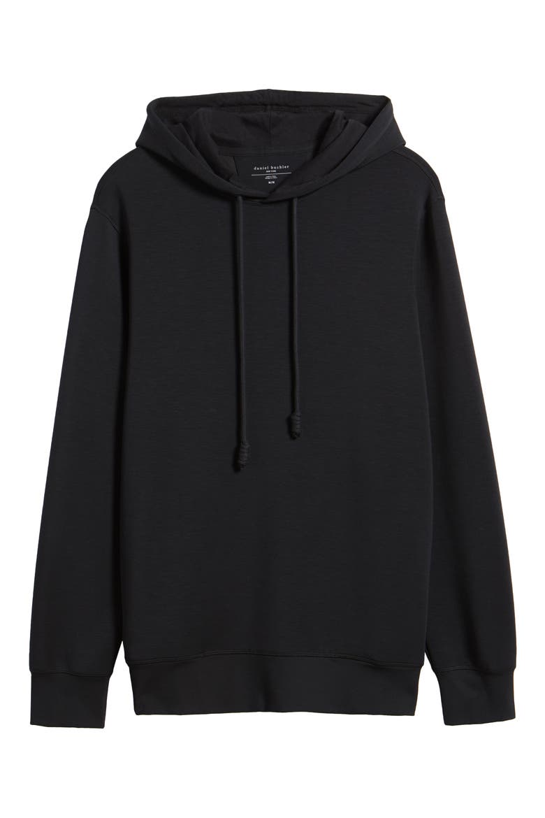 Supersoft Lounge Hoodie, Alternate, color, BLACK