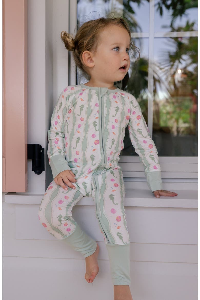 Shoreline Dreams Zipper Romper, Alternate, color, Shoreline Dreams