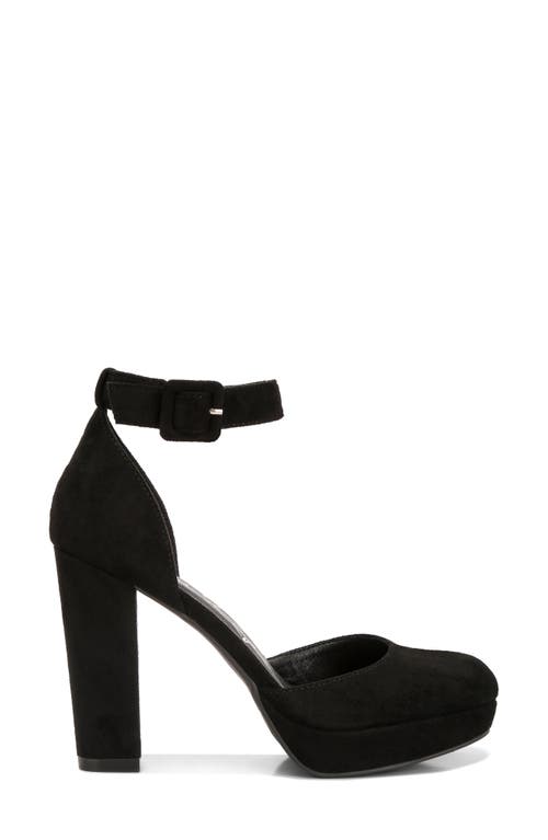 London Rag Inigo Interchangeable Ankle Strap Platform Pump In Black