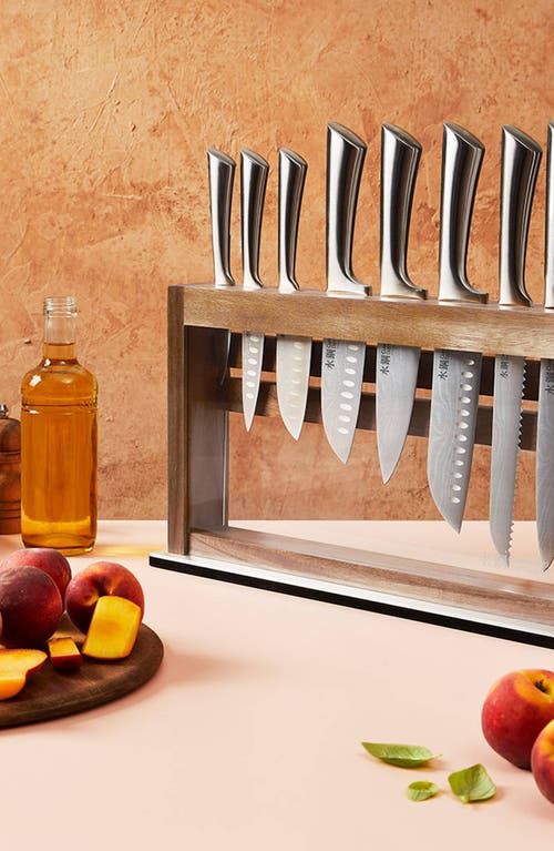 Cuisine::pro ® Damashiro® 9-piece Okada Knife Block In Silver