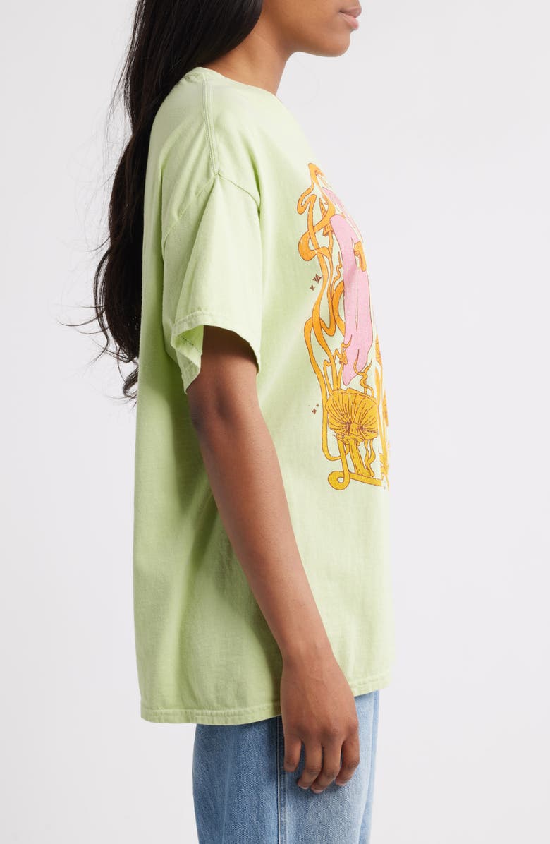 Merch Traffic The Doors Oversize Graphic T-Shirt, Alternate, color, Green