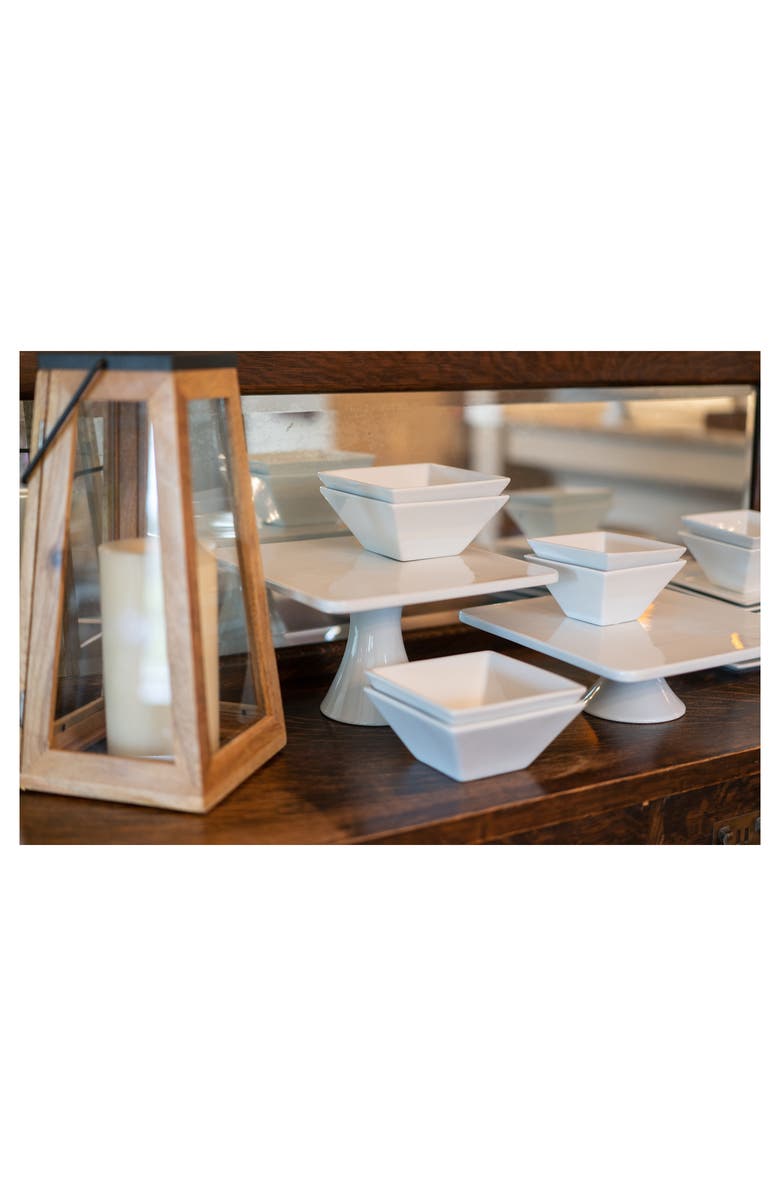 BIA Cordon Bleu Square Cake Stand, Alternate, color, White