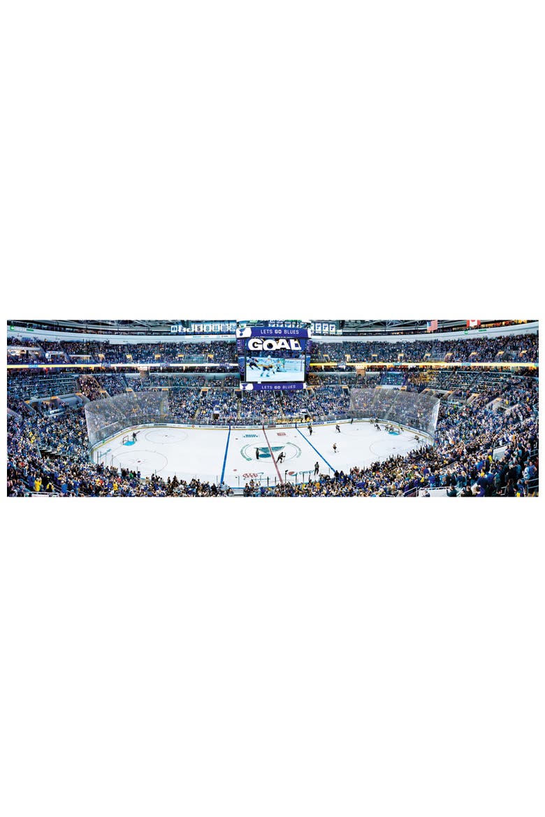 St. Louis Blues 1000pc Panoramic Puzzle, Alternate, color, Multicolor