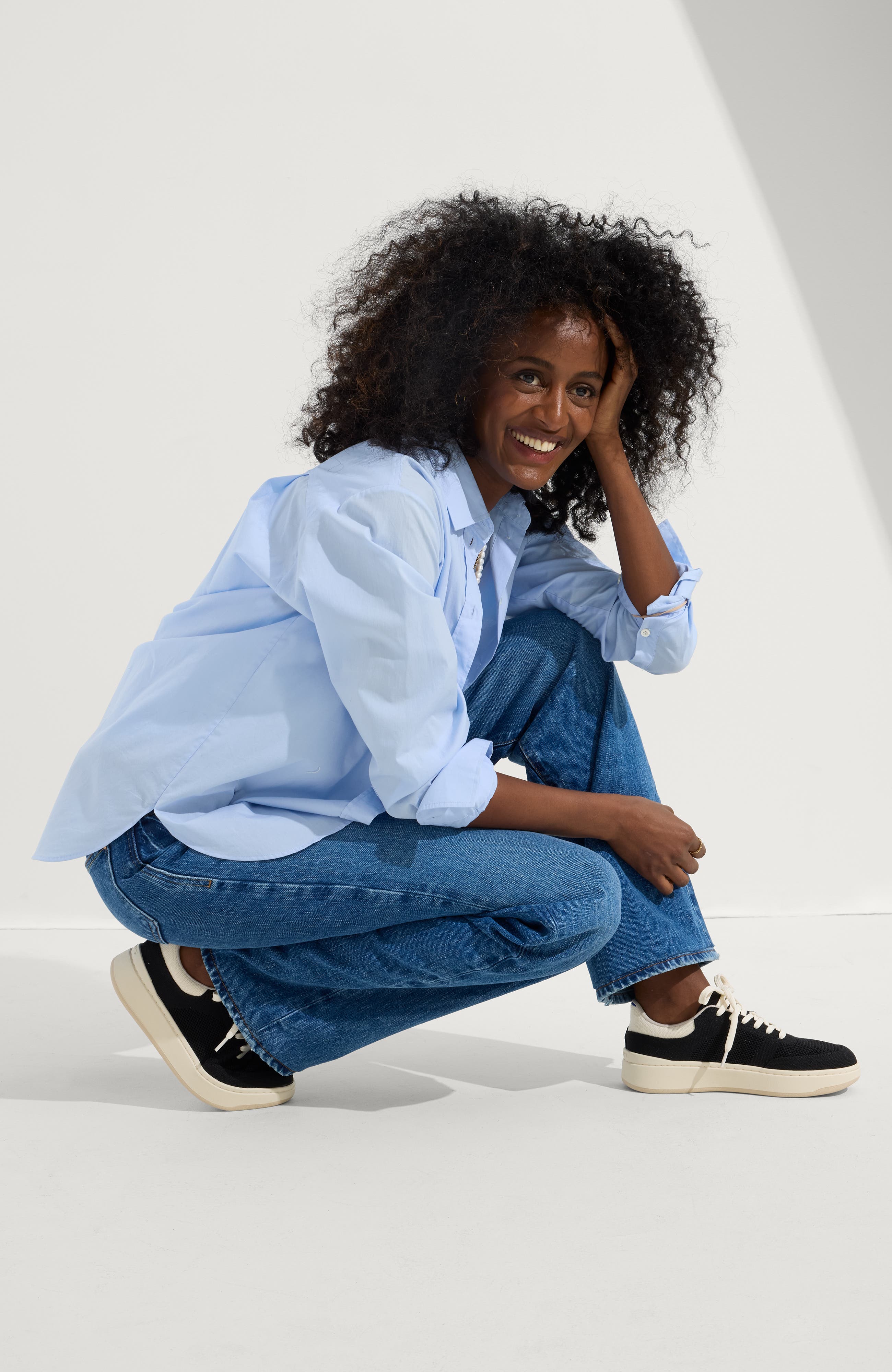 The Court Sneaker, Alternate, color, Black