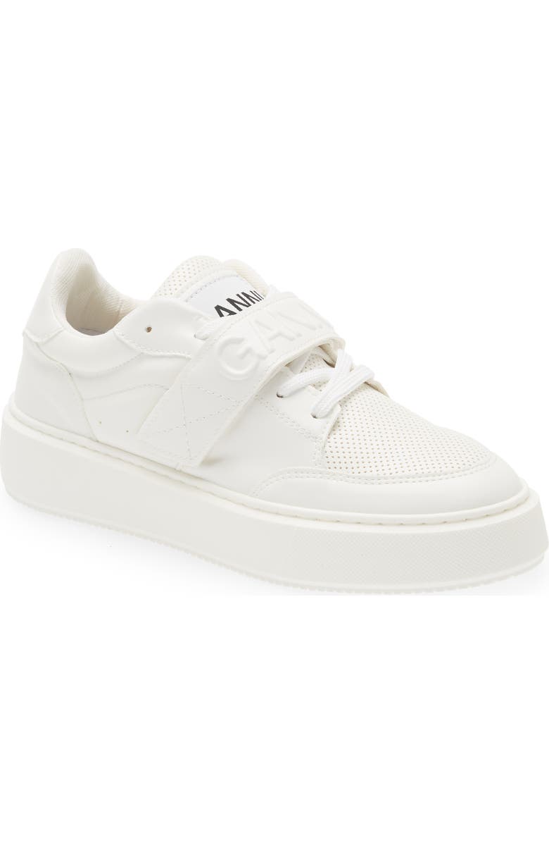Ganni Sporty Mix Low Top Sneaker, Main, color,