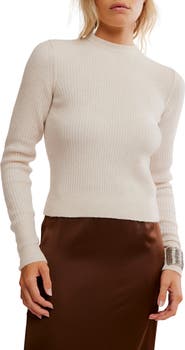 Free People Ever After Rib Sweater