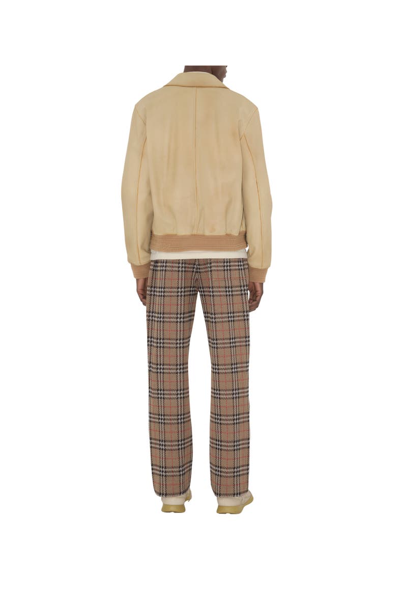 Burberry Check Cotton Blend Track Pants, Alternate, color,