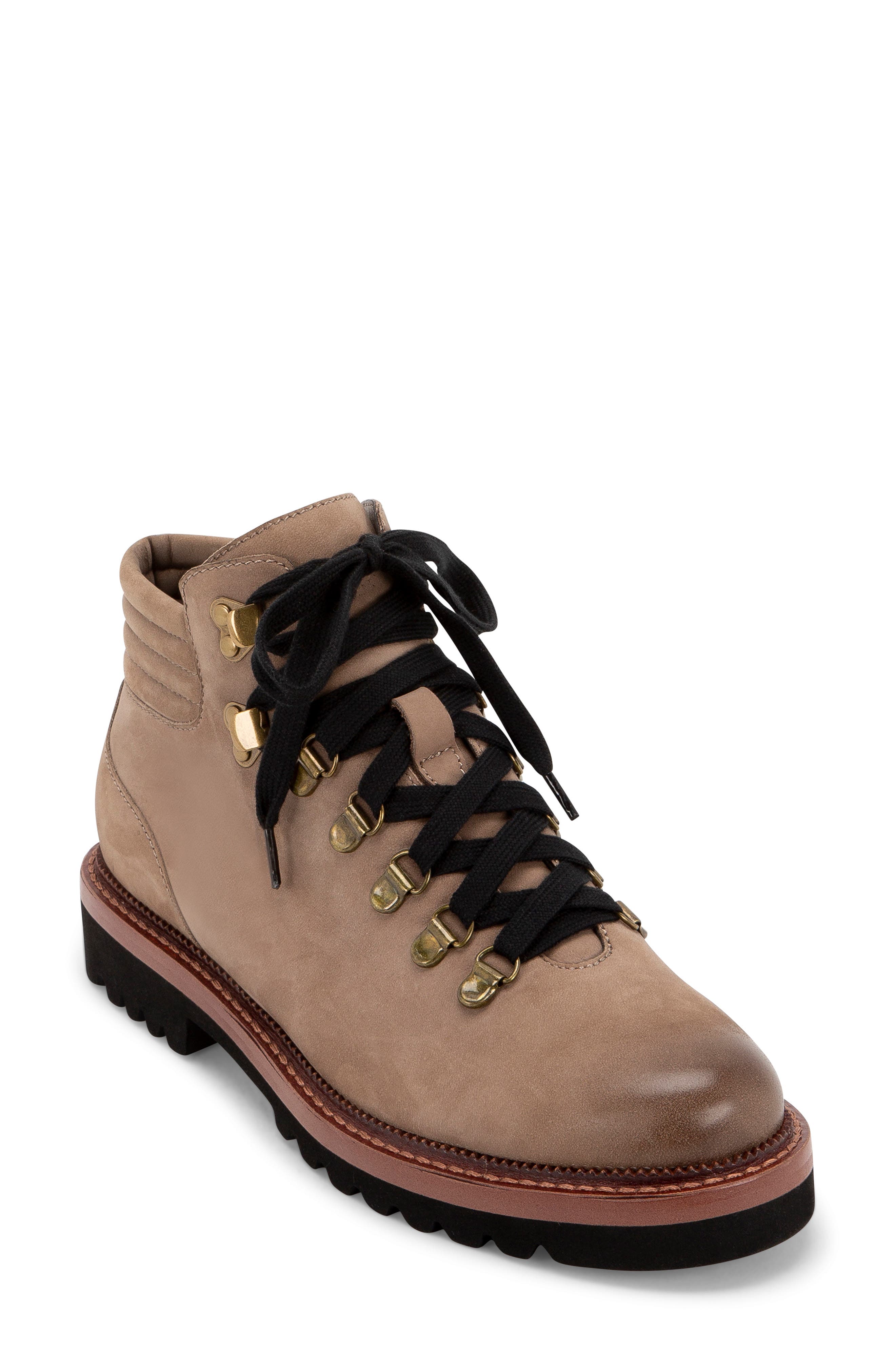 Zoe Waterproof Hiking Boot, Main, color, MUSHROOM NUBUCK LEATHER