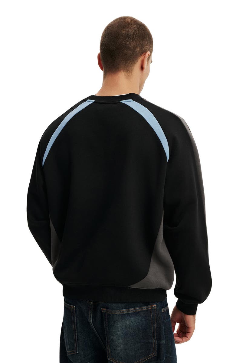 Cotton On Men's Box Fit Alfa Romeo Sweater, Alternate, color, Lcn Alf Black  Alfa Romeo -