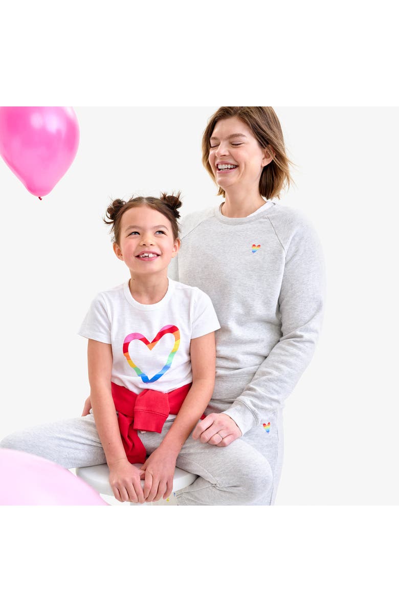 Primary Kids Cutout Heart Tee, Alternate, color,