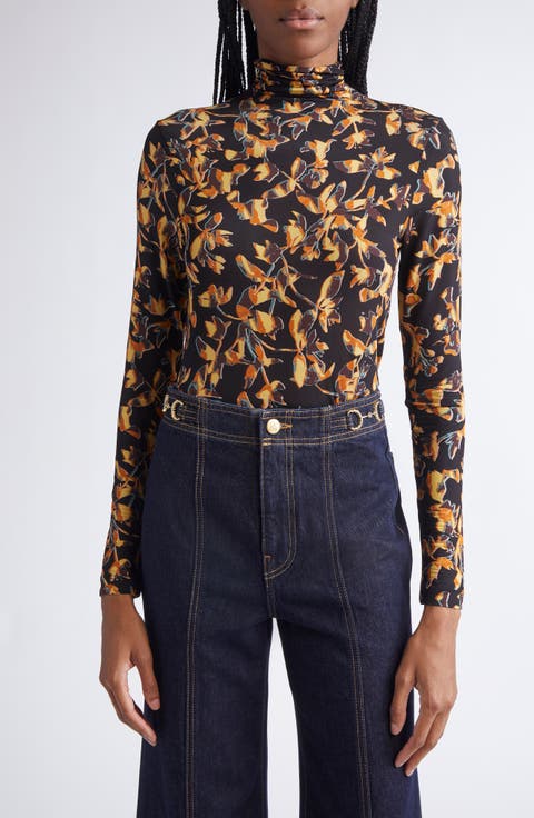 Aurelia Funnel Neck Jersey Top