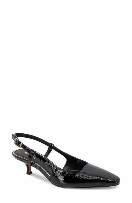 Kenneth Cole New York Martha Kitten Heel Slingback Pump