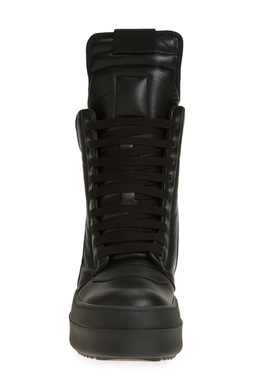 Rick Owens Mega Geobasket High Top Sneaker