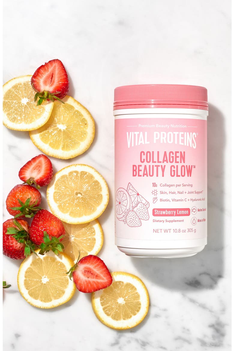 Collagen Beauty Glow Dietary Supplement, Alternate, color, STRAWBERRY LEMON