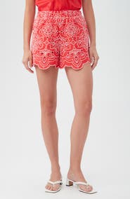 Trina Turk Elani High Waist Shorts