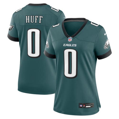 Nike Bryce Huff Midnight Green Philadelphia Eagles Game Player Jersey