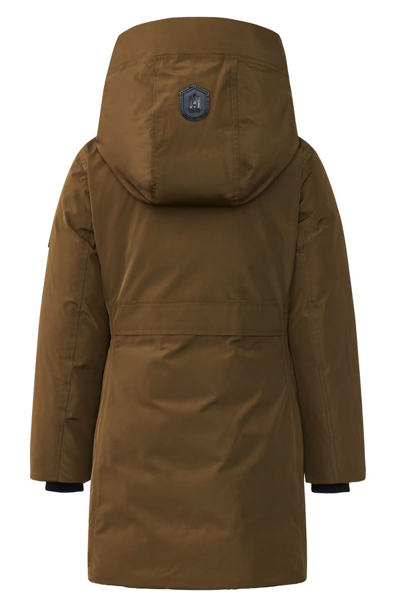 Mackage Kids' Shayna 800 Fill Power Down Jacket, Alternate, color, Army