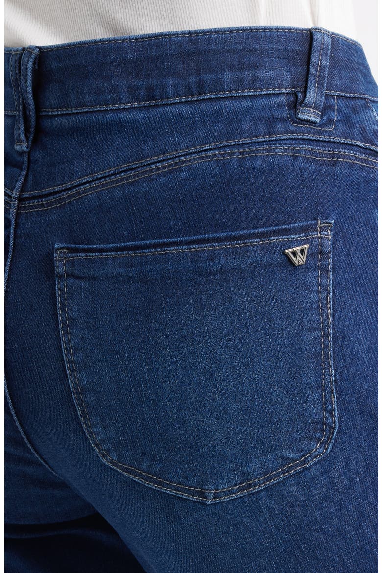 Brittany High Waist Itty Bitty Bootcut Jeans, Alternate, color, INDIGO