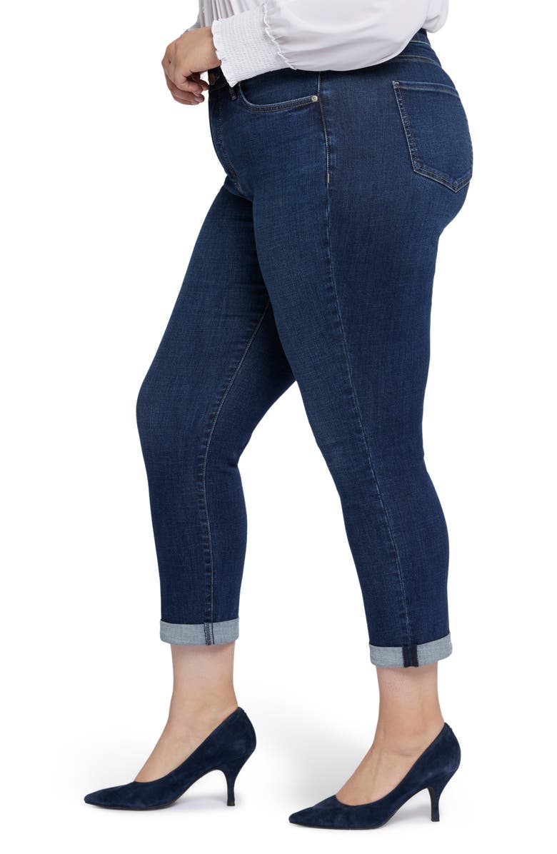 NYDJ Sheri Cuff Ankle Skinny Jeans, Alternate, color, Cambridge