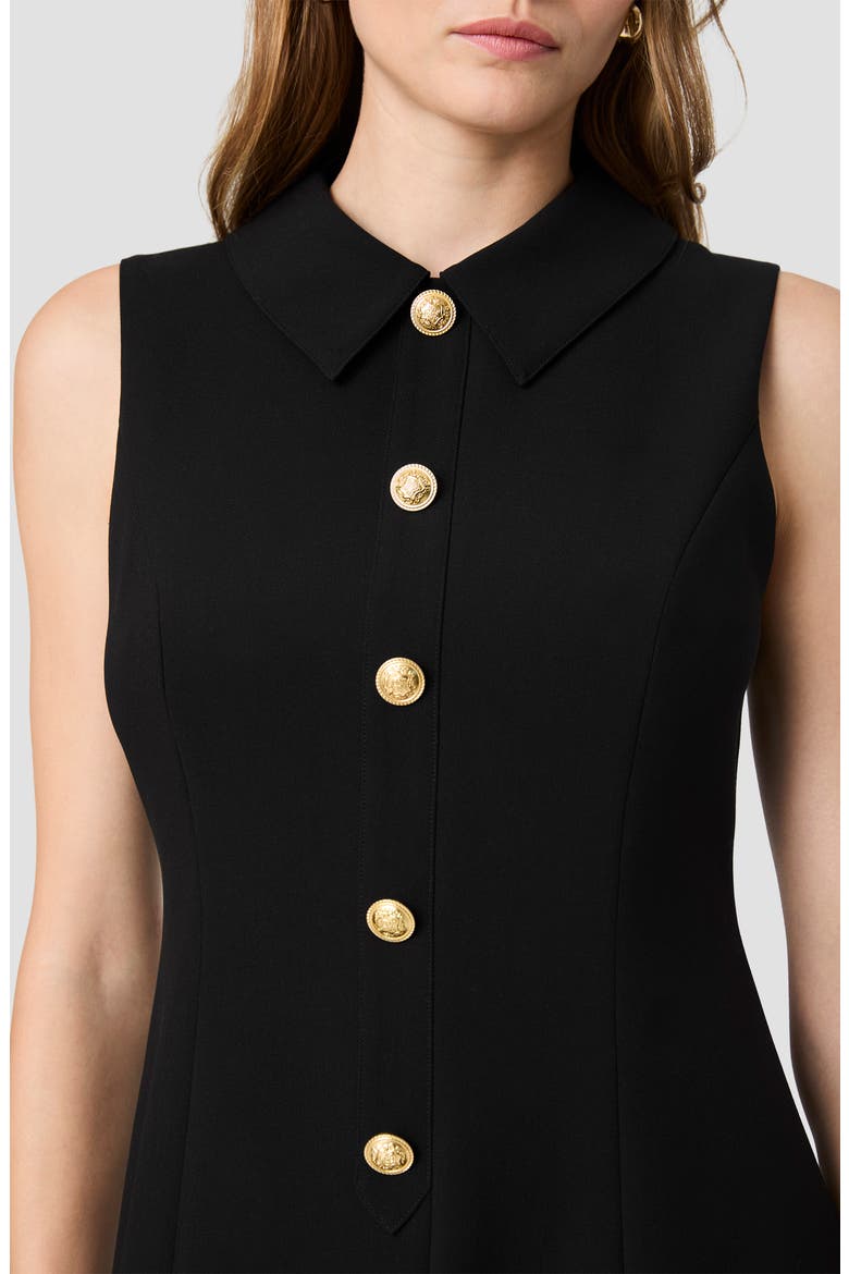Azra Sleeveless Minidress, Alternate, color, 01-BLACK
