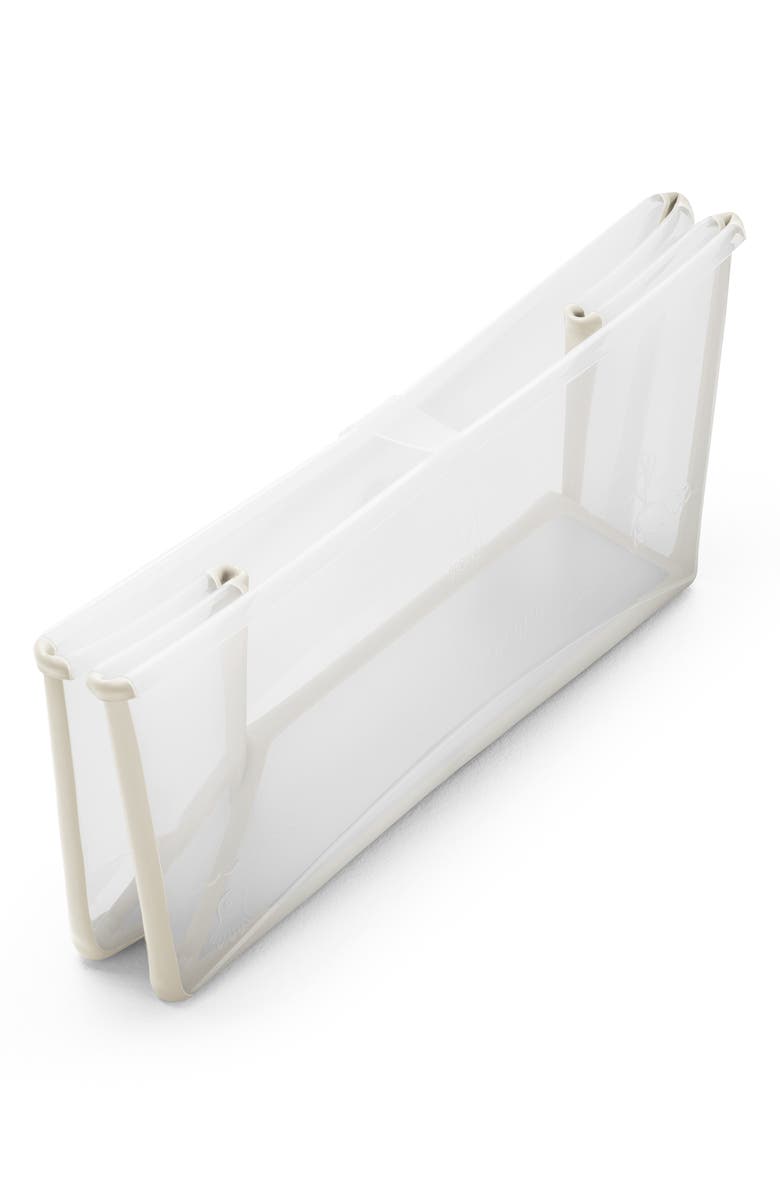 Stokke Flexi Bath<sup>®</sup> Foldable Baby Bath Tub with Temperature Plug & Infant Insert, Alternate, color, Sandy Beige