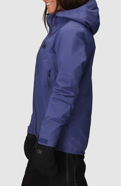 Outdoor Research Hemispheres Team Gore-tex® Waterproof Jacket In Blue