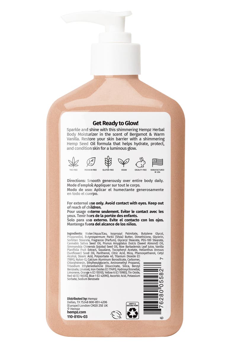 Glow Getter Herbal Body Moisturizer, Alternate, color, NO COLOR