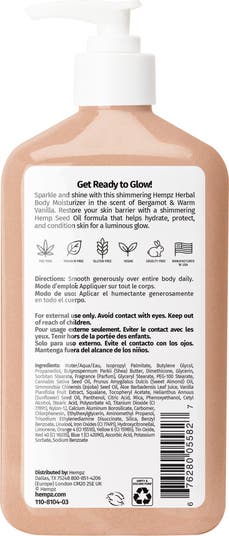 Glow Getter Herbal Body Moisturizer