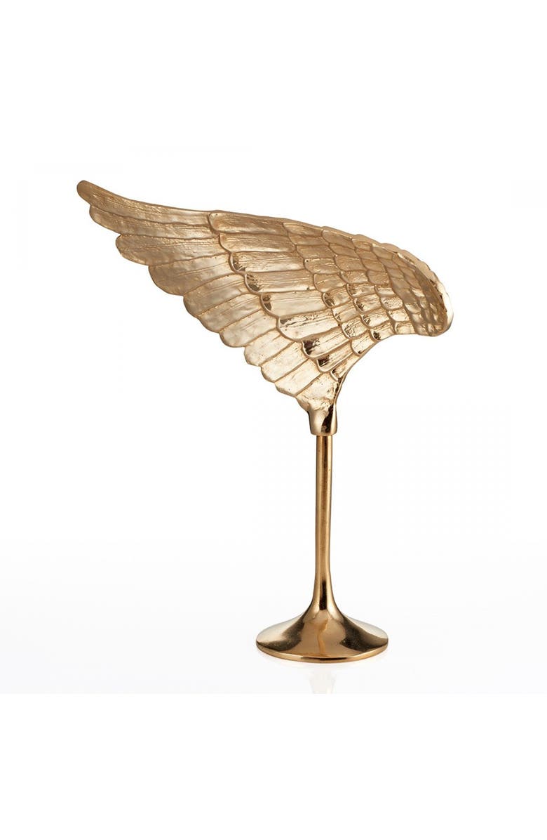 Lunares Wing Sculpture, Alternate, color, Gold - Left