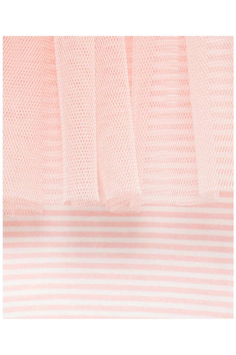 Strawberry Bodysuit, Skirted Leggings & Headband Set, Alternate, color, PINK