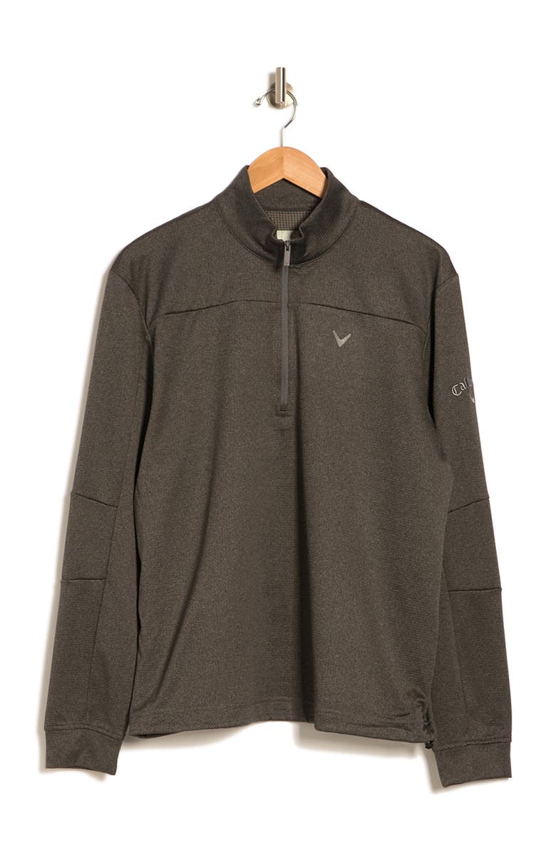 Callaway Golf<sup>®</sup> Quarter Zip Waffle Knit Sweater, Alternate, color,