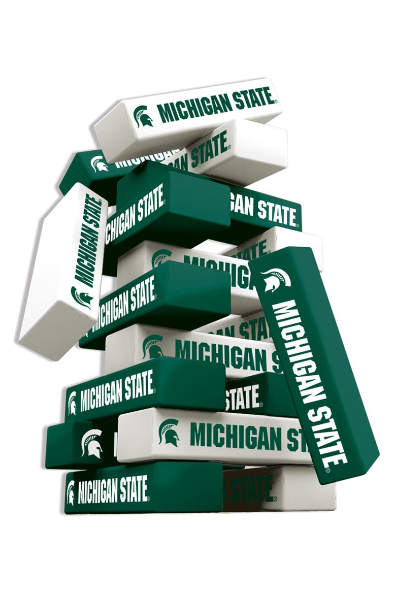 Michigan State Spartans Tumble Tower, Alternate, color, Multicolor