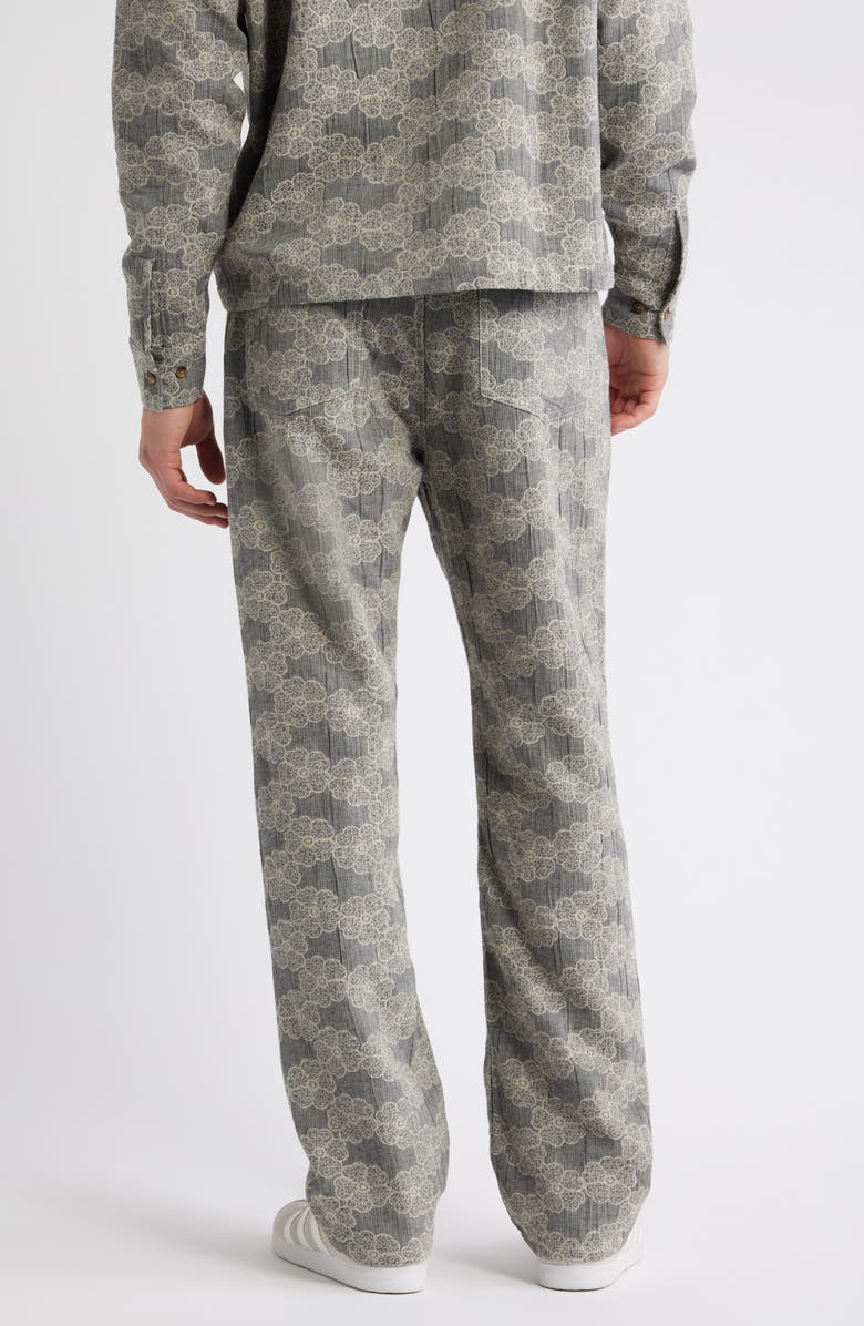 RIZORT Trevor Floral Corduroy Pants, Alternate, color, Grey