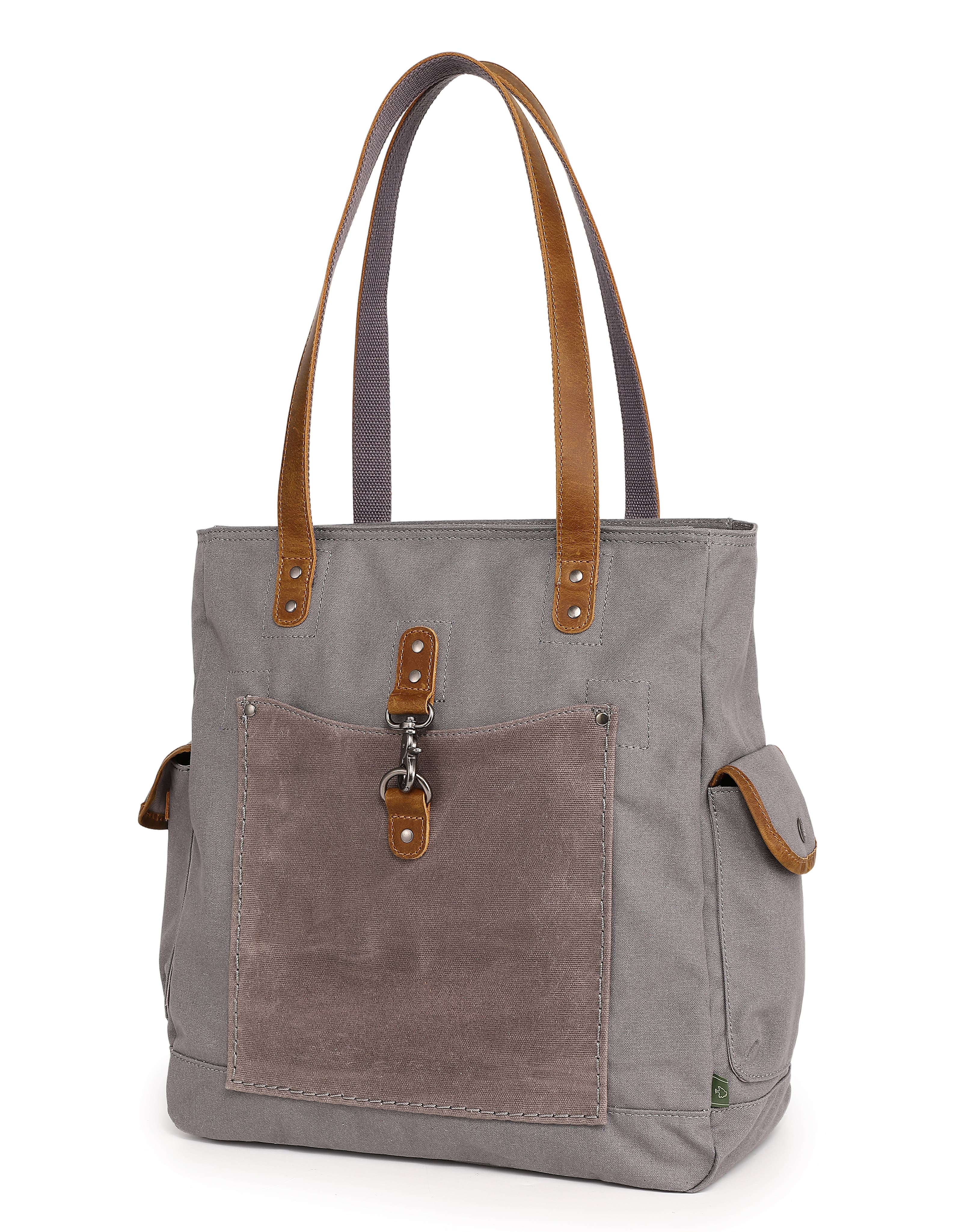 TSD Brand Valley and Sky Spacious Adventure Tote, Alternate, color, Grey