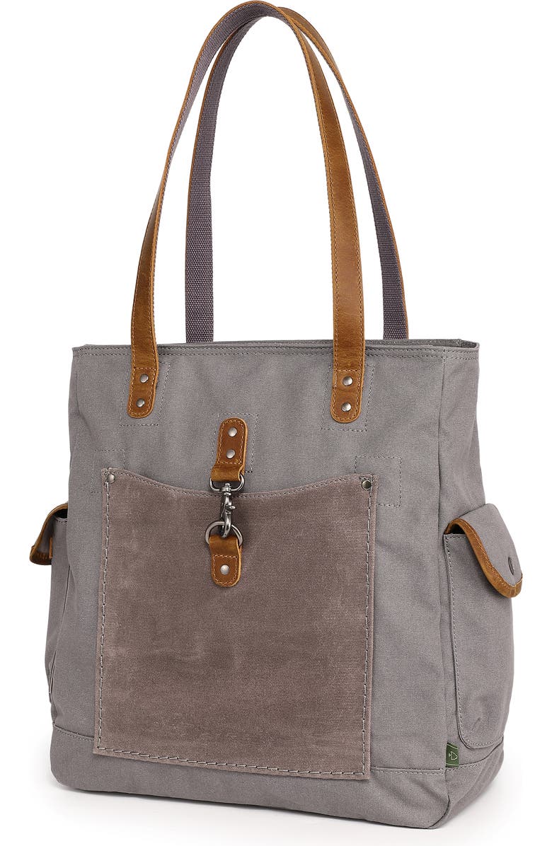TSD Brand Valley and Sky Spacious Adventure Tote, Alternate, color, Grey