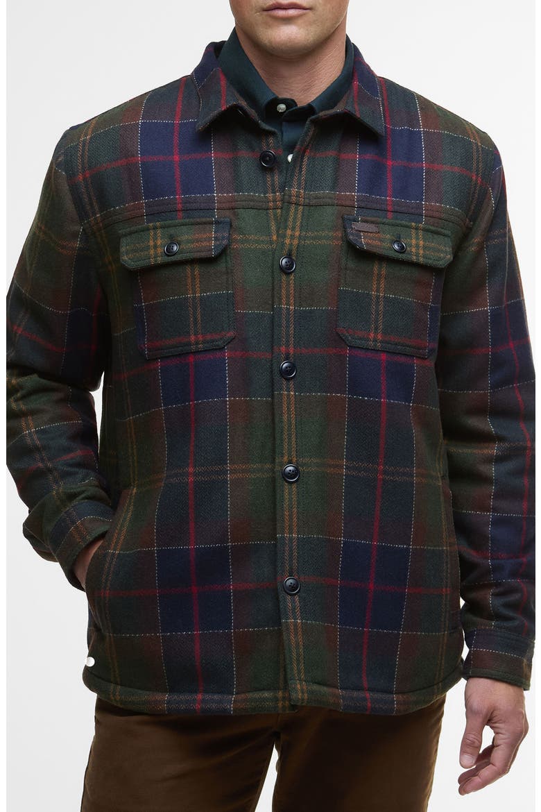 Willberry Plaid Overshirt, Main, color, CLASSIC TARTAN
