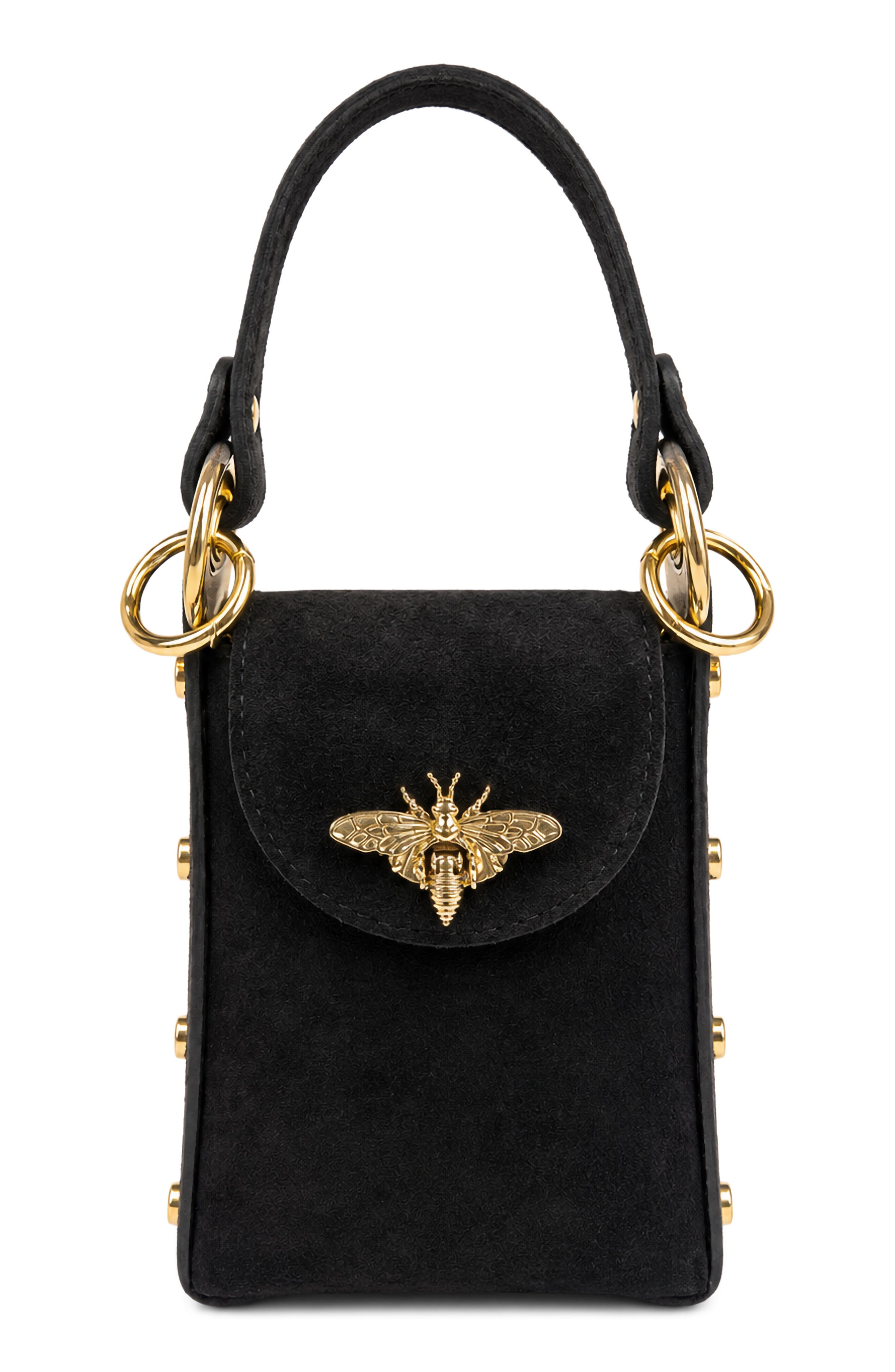 Raina Suede Mini Crossbody Bag