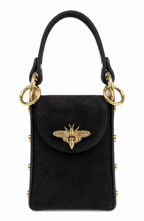 Raina Suede Mini Crossbody Bag