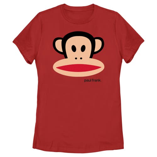Paul Frank Large Julius Graphic T-shirt In Red