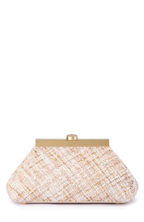 Mia Bouclé Clutch