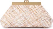 Olga Berg Mia Bouclé Clutch