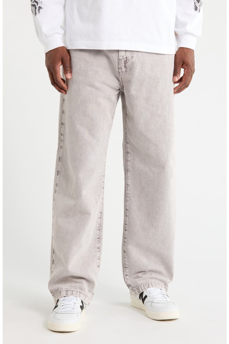 Landon Wide Leg Jeans, Main, color, SHALE (CHALK)