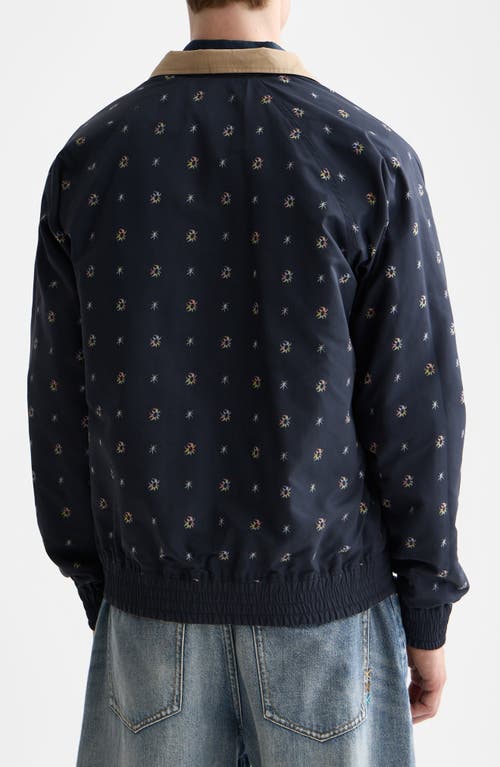 Scotch & Soda Reversible Water Repellent Cotton Jacket In Black