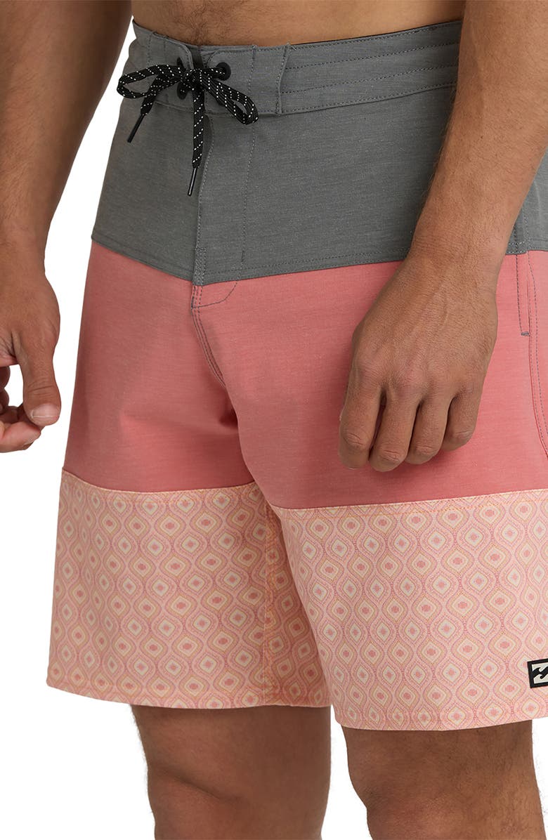 Billabong Tribong LT Board Shorts, Alternate, color, Ash Rose