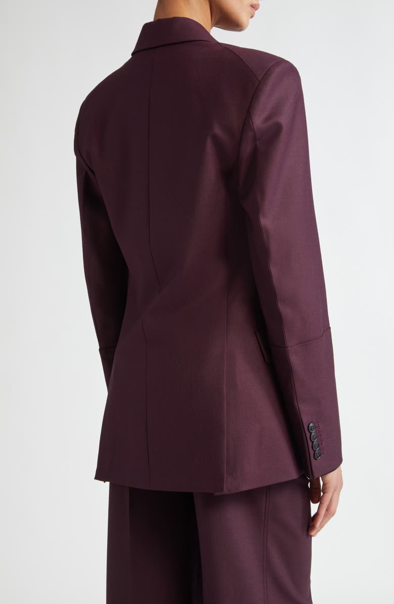 Victoria Beckham Sleeve Detail Gabardine Blazer, Alternate, color,