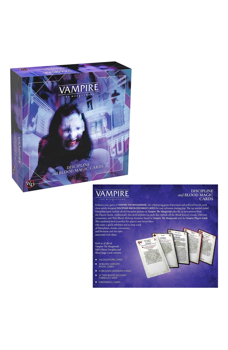 Renegade Game Studios The Masquerade Discipline Deck Accessory, Alternate, color, Multicolored