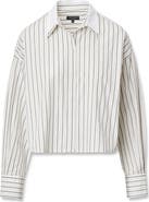 rag & bone Marin Stripe Cotton Button-Up Shirt