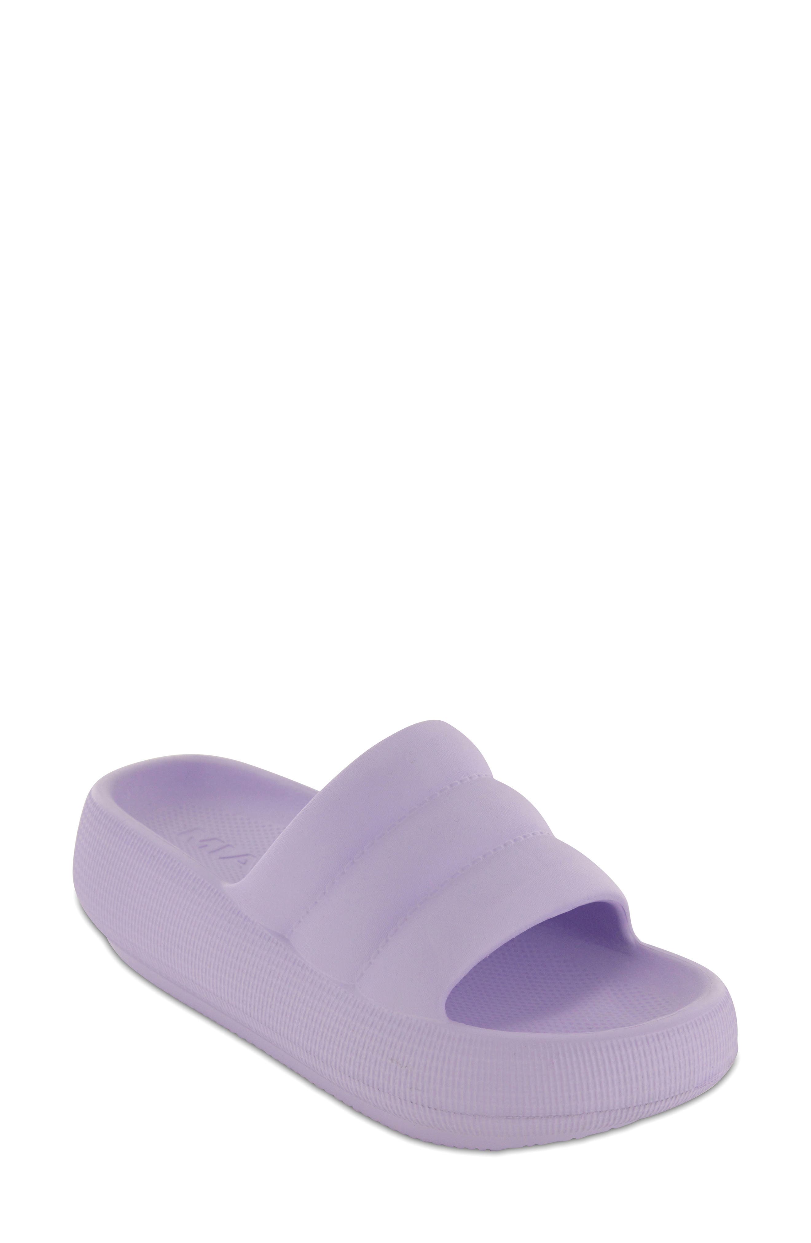 Kandy Waterproof Slide Sandal, Main, color, LAVENDER